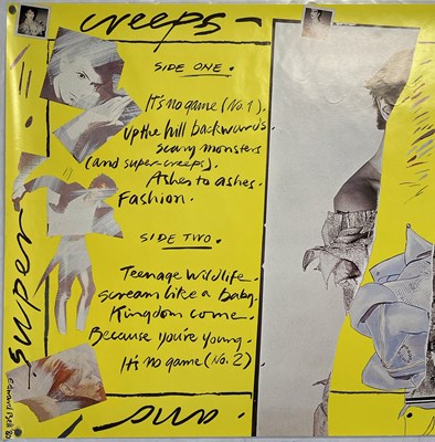 Lot 49 - DAVID BOWIE - ORIGINAL SCARY MONSTERS PROMOTIONAL POSTER.