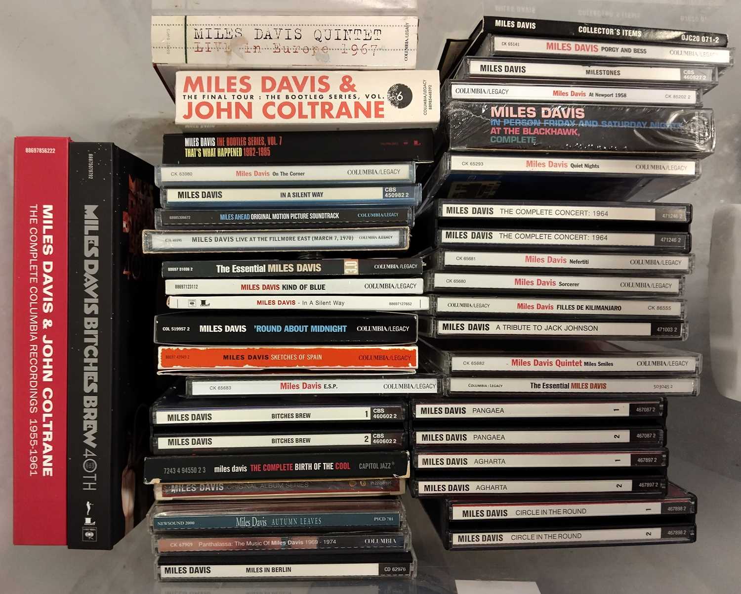 Lot 65 - MILES DAVIS CD AND CD BOXSET COLLECTION