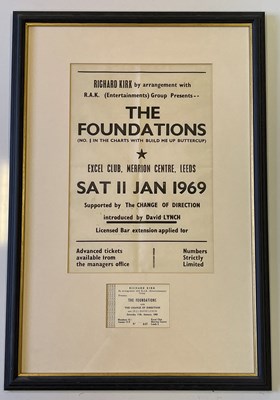 Lot 158 - 1969 LEEDS CONCERT FLYERS / TICKETS.