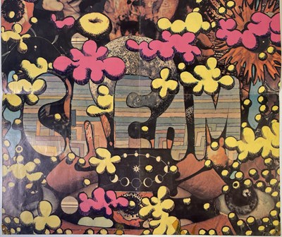 Lot 51 - MARTIN SHARP - BIG O - ORIGINAL 1968 CREAM POSTER.