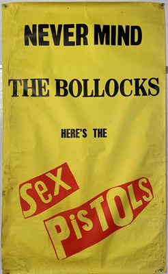 Lot 52 - THE SEX PISTOLS - NEVER MIND THE BOLLOCKS ORIGINAL BILLBOARD POSTER.