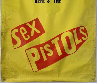 Lot 52 - THE SEX PISTOLS - NEVER MIND THE BOLLOCKS ORIGINAL BILLBOARD POSTER.