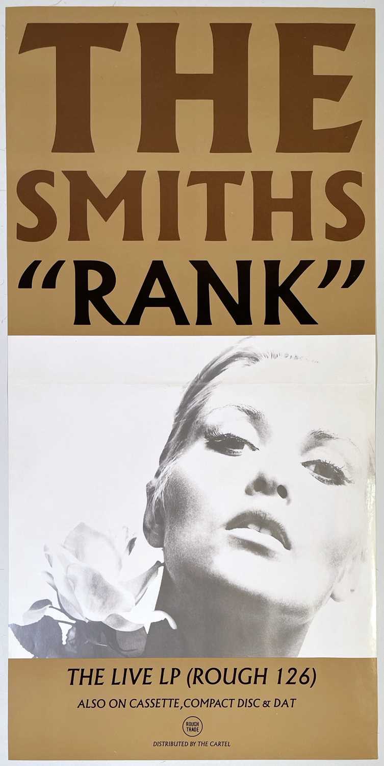 Lot 129 - THE SMITHS - ORIGINAL ROUGH TRADE PROMOTIONAL POSTER FOR 'RANK'.