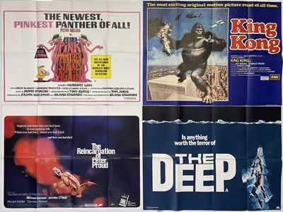 Lot 83 - 1970S UK QUAD POSTER COLLECTION INC THE DEEP / KING KONG.