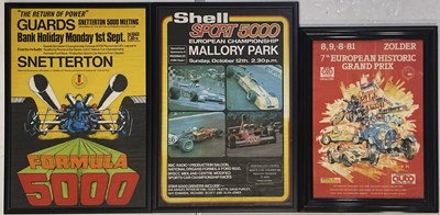 Lot 164 - MOTORSPORT - FORMULA 5000 AND OTHER EVENTS.