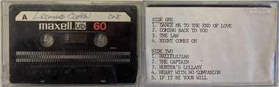 Lot 62 - LEONARD COHEN - DEMO CASSETTES