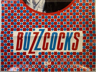 Lot 54 - BUZZCOCKS - AN ORIGINAL LOVE BITES PROMOTIONAL POSTER.