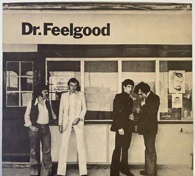 Lot 56 - DR FEELGOOD - ORIGINAL MALPRACTICE PROMO/GIG POSTER.