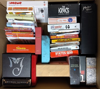 Lot 130 - CLASSIC ROCK CD BOX SET COLLECTION