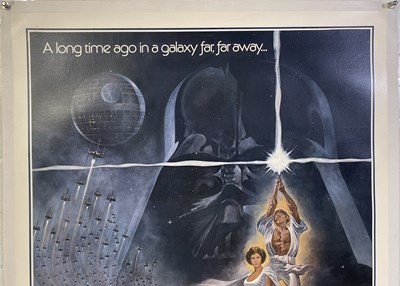 Lot 85 - STAR WARS (1977) - ORIGINAL INTERNATIONAL ONE-SHEET STYLE A0 77/21-0 POSTER.