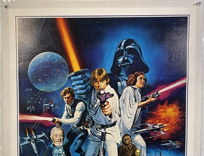 Lot 86 - STAR WARS (1977) - ORIGINAL US ONE-SHEET STYLE C POSTER.