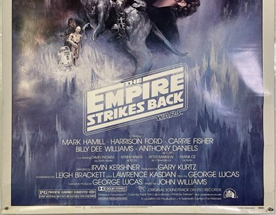 Lot 92 - STAR WARS EPISODE V - THE EMPIRE STRIKES BACK (1980) - US DRIVE IN POSTER STYLE A.