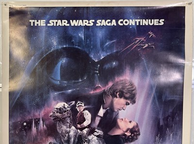 Lot 92 - STAR WARS EPISODE V - THE EMPIRE STRIKES BACK (1980) - US DRIVE IN POSTER STYLE A.