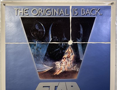 Lot 97 - STAR WARS - REVENGE OF THE JEDI FLASH POSTER. (1983)