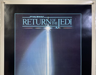 Lot 98 - STAR WARS EPISODE VI - RETURN OF THE JEDI (1983) - US ONE-SHEET POSTER STYLE A.