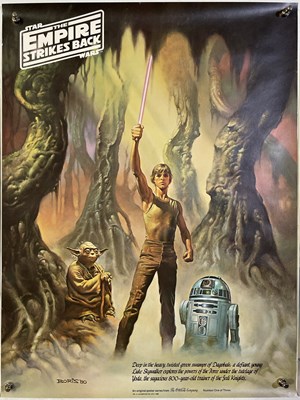 Lot 99 - STAR WARS - 1980 COCA COLA POSTER SET.