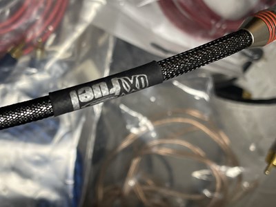 Lot 13 - MIXED AUDIO EQUIPMENT AND CABLING. (IFI, KHADAS, LOGITECH, TOPPING)