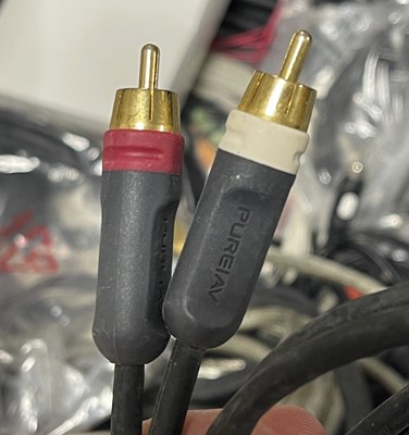 Lot 13 - MIXED AUDIO EQUIPMENT AND CABLING. (IFI, KHADAS, LOGITECH, TOPPING)