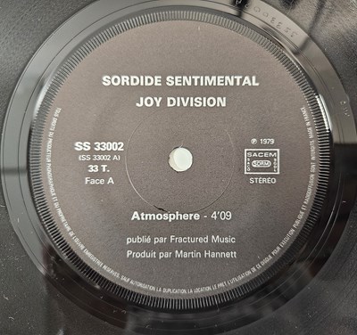 Lot 25 - JOY DIVISION - 'SORDIDE SENTIMENTAL' (COMPLETE ORIGINAL RELEASE OF ATMOSPHERE 'LICHT UND BLINDHEIT' - SS 33 002)
