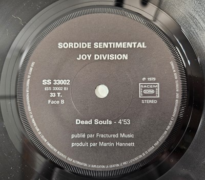 Lot 25 - JOY DIVISION - 'SORDIDE SENTIMENTAL' (COMPLETE ORIGINAL RELEASE OF ATMOSPHERE 'LICHT UND BLINDHEIT' - SS 33 002)