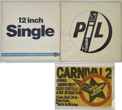 Lot 545 - PUNK MEMORABILIA - JOHNNY ROTTEN SIGNED PIL 12".