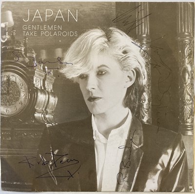 Lot 245 - JAPAN / MICK KARN SIGNED ITEMS.