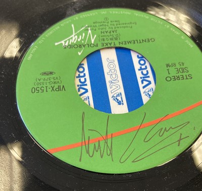 Lot 245 - JAPAN / MICK KARN SIGNED ITEMS.