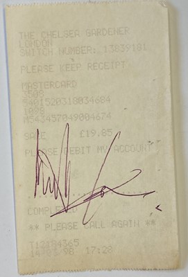 Lot 245 - JAPAN / MICK KARN SIGNED ITEMS.