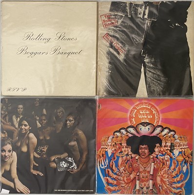 Lot 693 - THE ROLLING STONES/ JIMI HENDRIX - LP RARITIES PACK