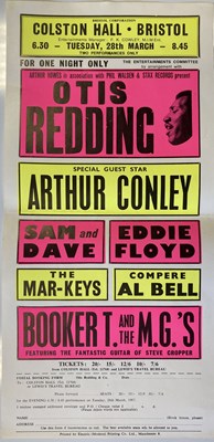 Lot 159 - OTIS REDDING ORIGINAL HANDBILL.