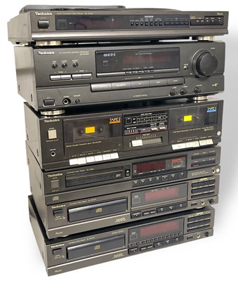 Lot 42 - TECHNICS HI-FI EQUIPMENT STACK