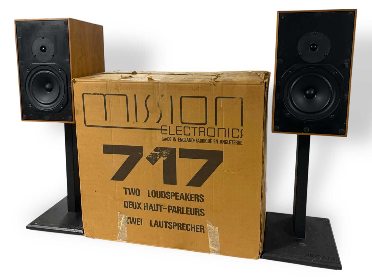 Lot 51 - ARCAM AND MISSION SPEAKERS