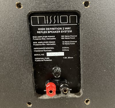 Lot 51 - ARCAM AND MISSION SPEAKERS