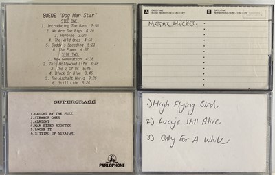 Lot 70 - BRITPOP (SUEDE, SUPERGRASS, TOPLOADER) - DEMO CASSETTES