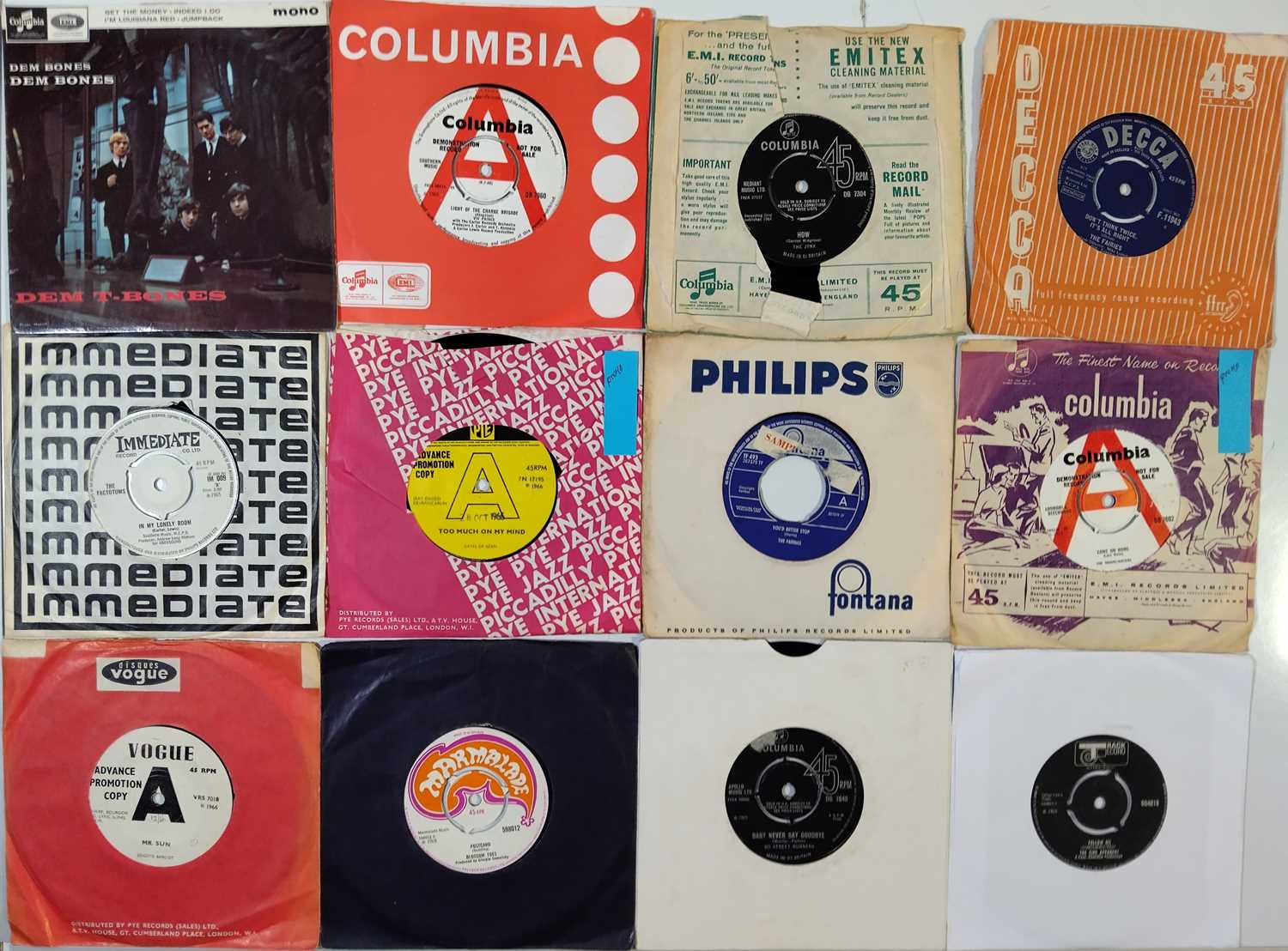 Lot 980 - 60s 7" COLLECTABLES (PSYCH/ MOD/ BEAT)