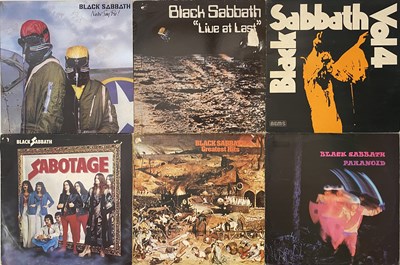 Lot 1054 - BLACK SABBATH / OZZY OSBOURNE - LP PACK