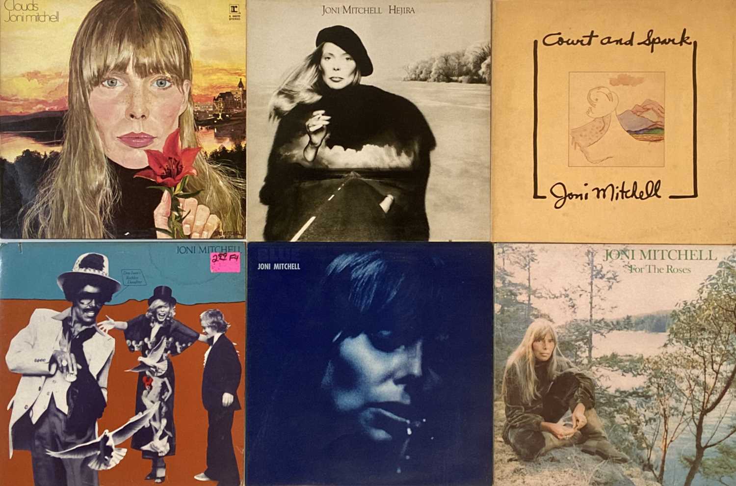 Lot 15 - JONI MITCHELL - LPs