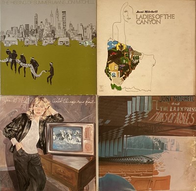Lot 15 - JONI MITCHELL - LPs