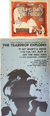 Lot 146 - JOHN PEEL OWNED LIVERPOOL 1980S MEMORABILIA - ECHO AND THE BUNNYMEN.