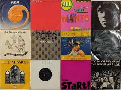 Lot 1250 - 60s / 80s - CHART SINGLES - 7" COLLECTION