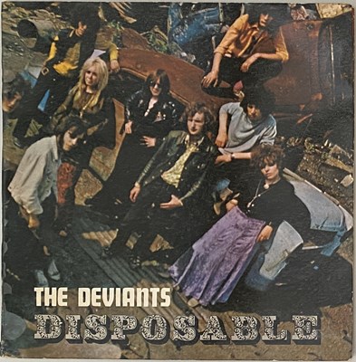 Lot 3 - THE DEVIANTS - DISPOSABLE LP (UK ORIGINAL - PSYCH - SLP 7001)