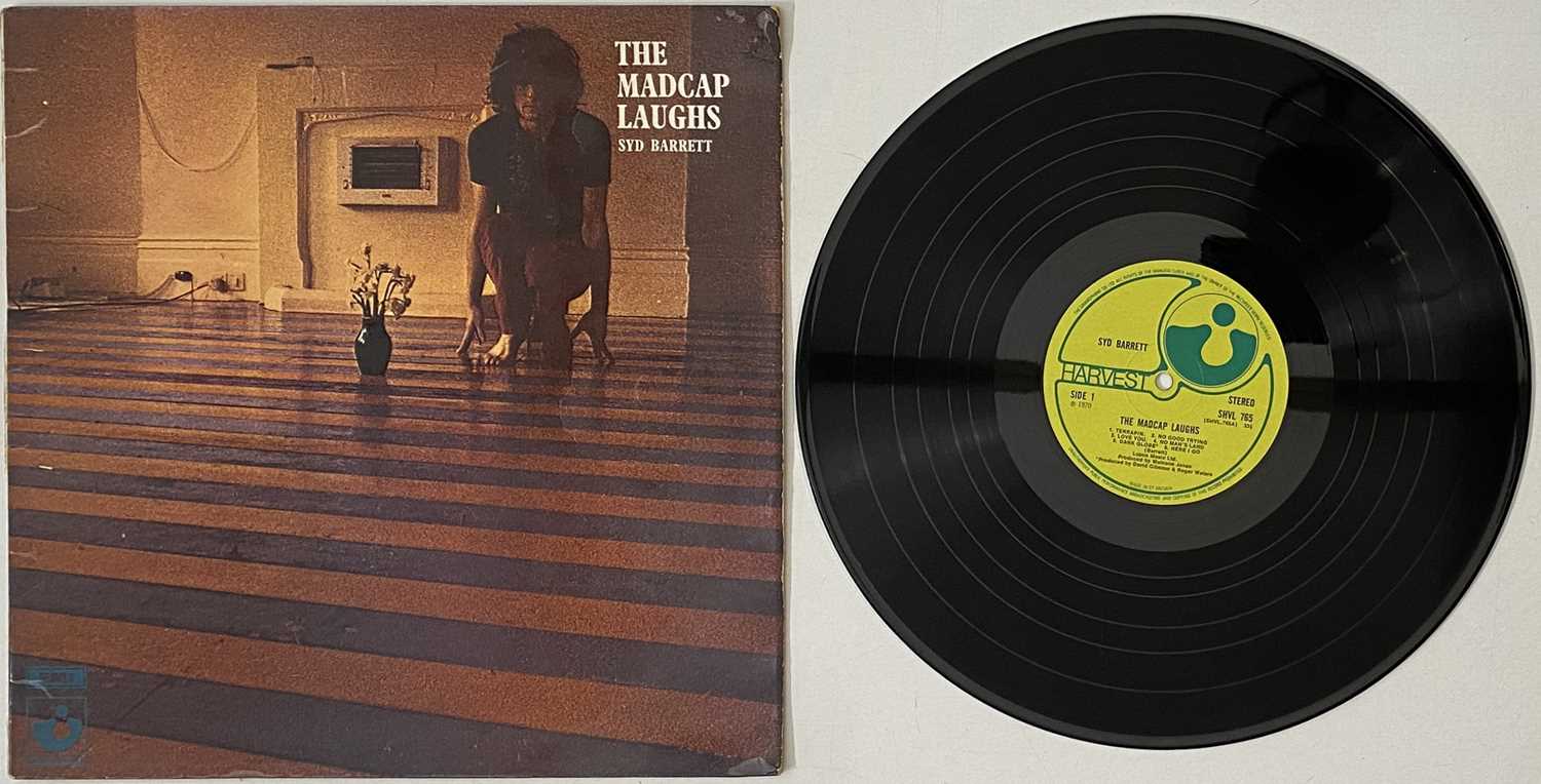 Lot 4 - SYD BARRETT - THE MADCAP LAUGHS LP (UK ORIGINAL - LABEL VARIANT - HARVEST - SHVL 765)