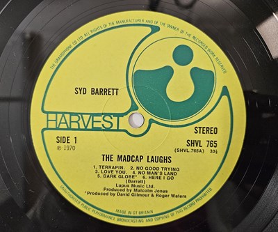 Lot 4 - SYD BARRETT - THE MADCAP LAUGHS LP (UK ORIGINAL - LABEL VARIANT - HARVEST - SHVL 765)