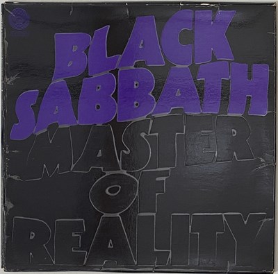 Lot 5 - BLACK SABBATH - MASTER OF RELAITY LP (UK ORIGINAL W/ POSTER - VERTIGO - 6360 050)