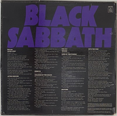 Lot 5 - BLACK SABBATH - MASTER OF RELAITY LP (UK ORIGINAL W/ POSTER - VERTIGO - 6360 050)