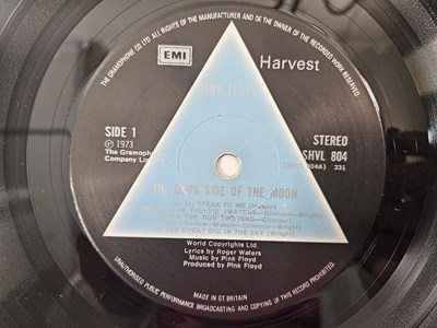 Lot 67 - PINK FLOYD - THE DARK SIDE OF THE MOON LP (ORIGINAL UK 'SOLD BLUE' COPY - SHVL 804)