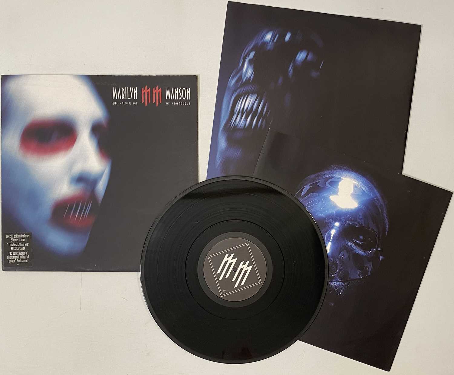 Lot 6 - MARILYN MANSON - THE GOLDEN AGE OF GROTESQUE LP (UK ORIGINAL - BLACK VINYL - 9801089)