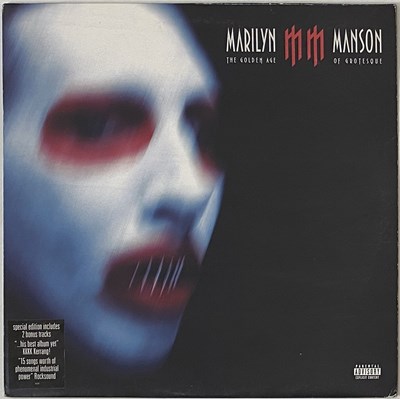 Lot 6 - MARILYN MANSON - THE GOLDEN AGE OF GROTESQUE LP (UK ORIGINAL - BLACK VINYL - 9801089)