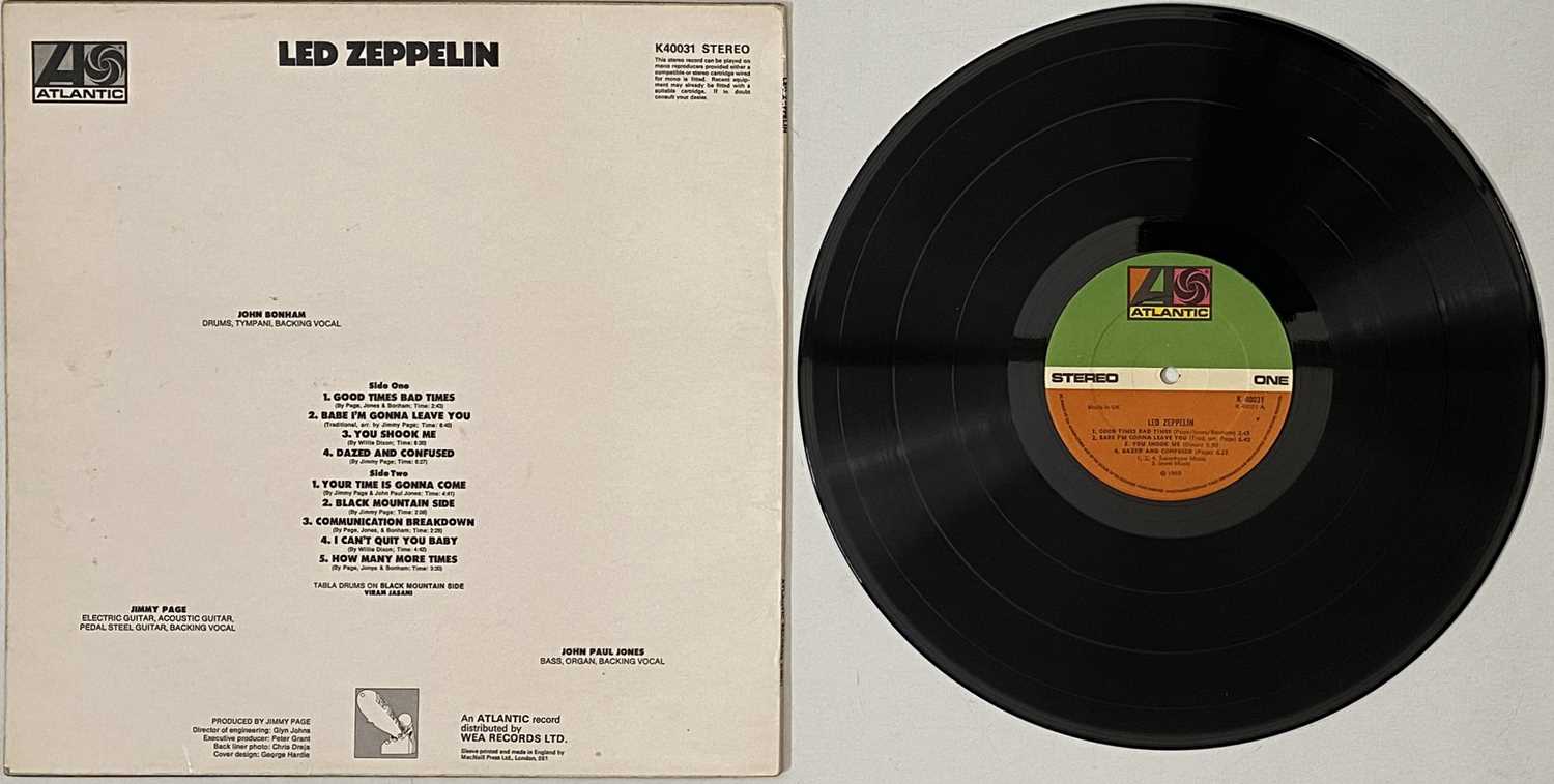 Lot 8 - LED ZEPPELIN - S/T LP (MISPRINT SLEEVE - ATLANTIC - K40031)