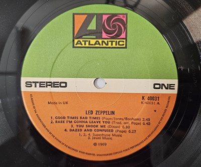 Lot 8 - LED ZEPPELIN - S/T LP (MISPRINT SLEEVE - ATLANTIC - K40031)